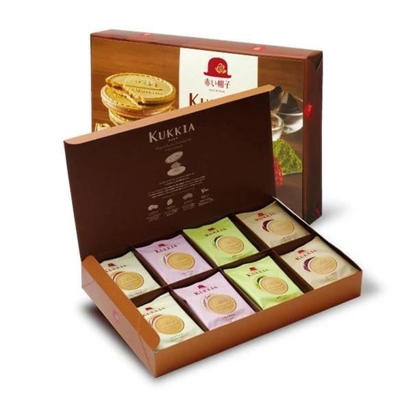 Bánh quy kẹp kem cao cấp Akai Boshi Kukkia