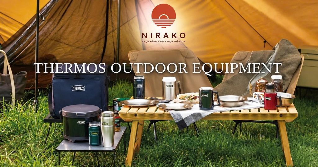 Bình giữ nhiệt Thermos bằng thép không gỉ cách nhiệt chân không 1.2L