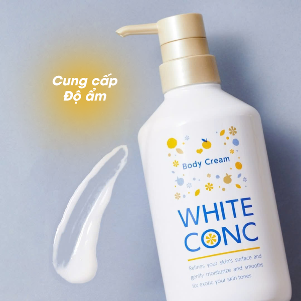 Sữa Dưỡng Thể Trắng Sáng Da Toàn Thân Yuzu White ConC Body