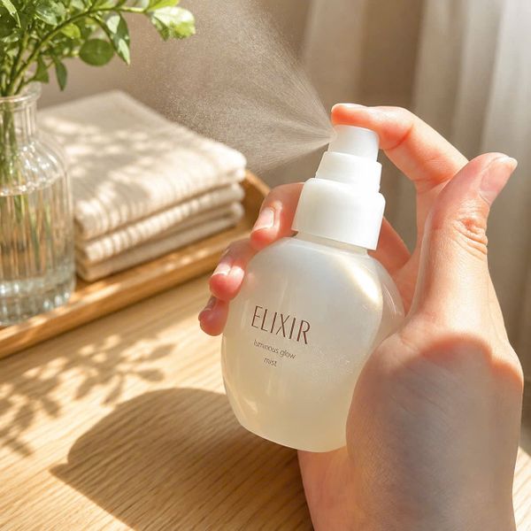 Xịt khoáng cao cấp Shiseido Elixir Luminous Glow Mist Nhật Bản (80ml)