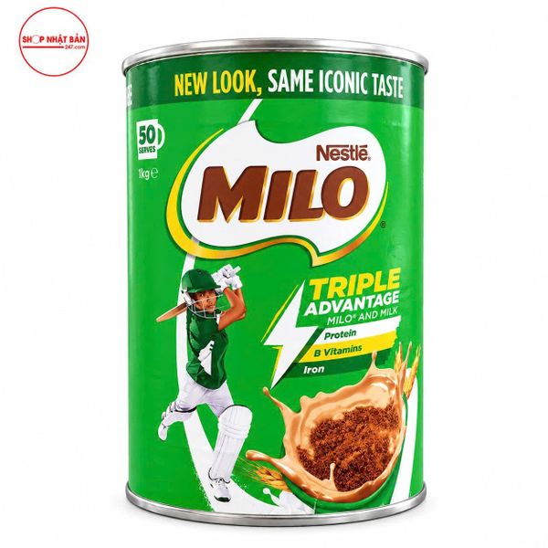 Sữa MILO ÚC 1kg chính hãng Nestlé từ Australia