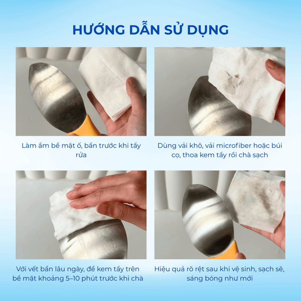 Kem tẩy nhà bếp đa năng Hando 500gr