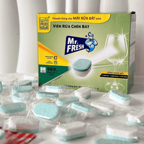Viên rửa chén 10g Mr. Fresh