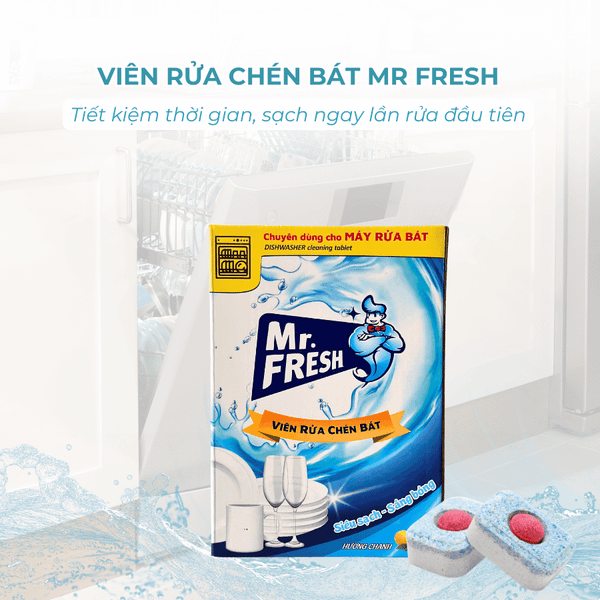 Viên rửa chén 20g Mr. Fresh