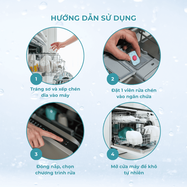 Viên rửa chén 20g Mr. Fresh