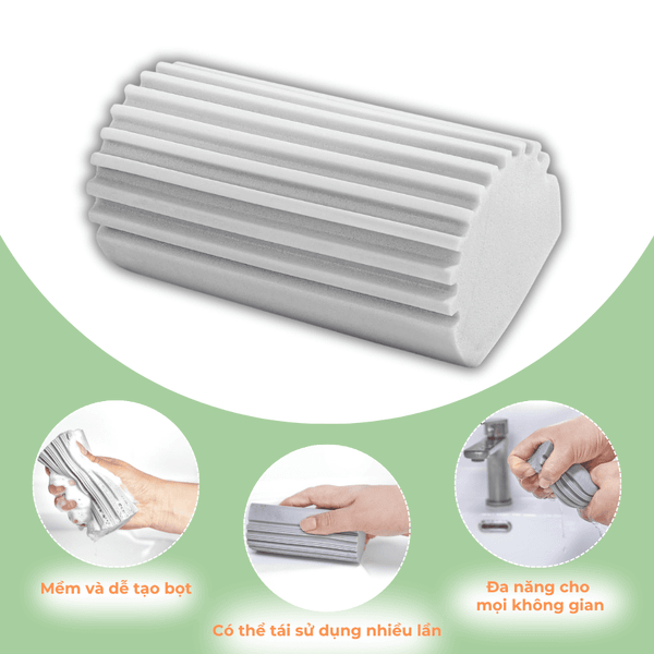 Miếng xốp lau bụi Damp Duster Scrub Daddy