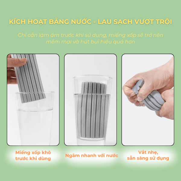 Miếng xốp lau bụi Damp Duster Scrub Daddy