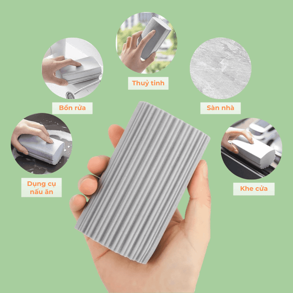 Miếng xốp lau bụi Damp Duster Scrub Daddy