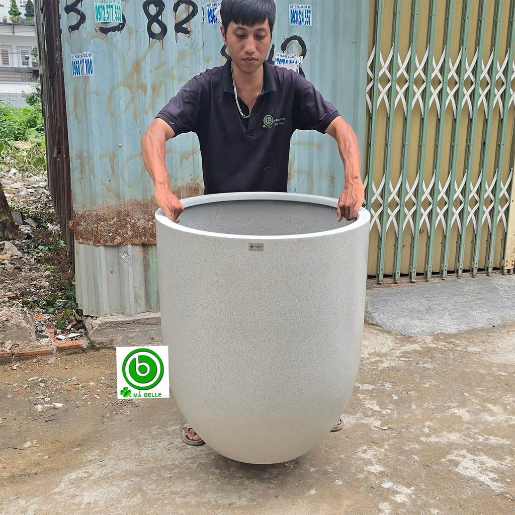 chậu composite hình size to