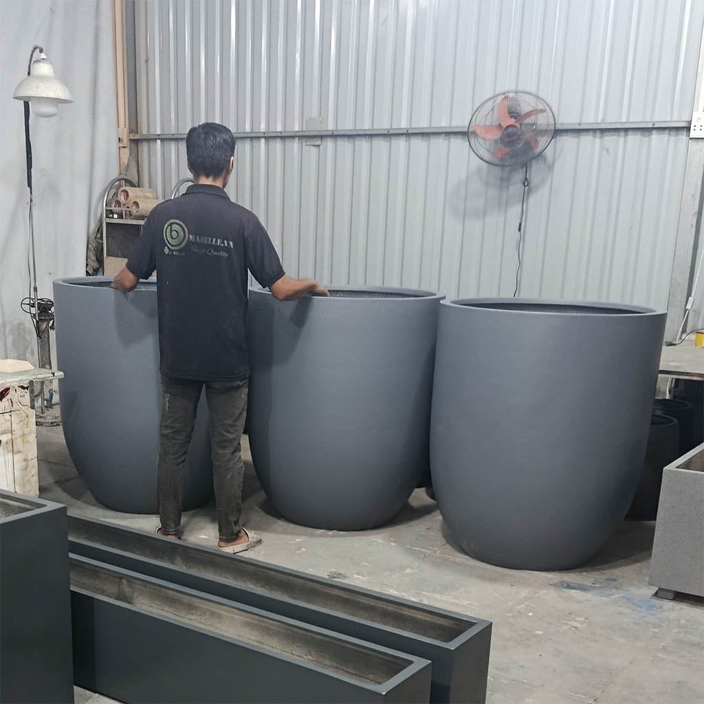 chậu composite trồng cây ăn trái