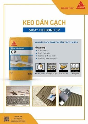 BẢNG BÁO GIÁ KEO DÁN GẠCH SIKA MỚI NHẤT 2026