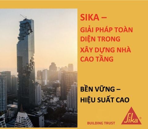 CHỐNG THẤM SIKA – GIẢI PHÁP CHỐNG THẤM TOÀN DIỆN NĂM 2026