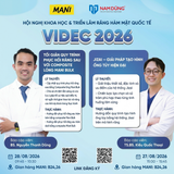 [GIAN HÀNG NAMDUNG MEDICAL & MANI DENTAL] - CHUỖI BÁO CÁO CHUYÊN ĐỀ TẠI VIDEC 2026 🔥
