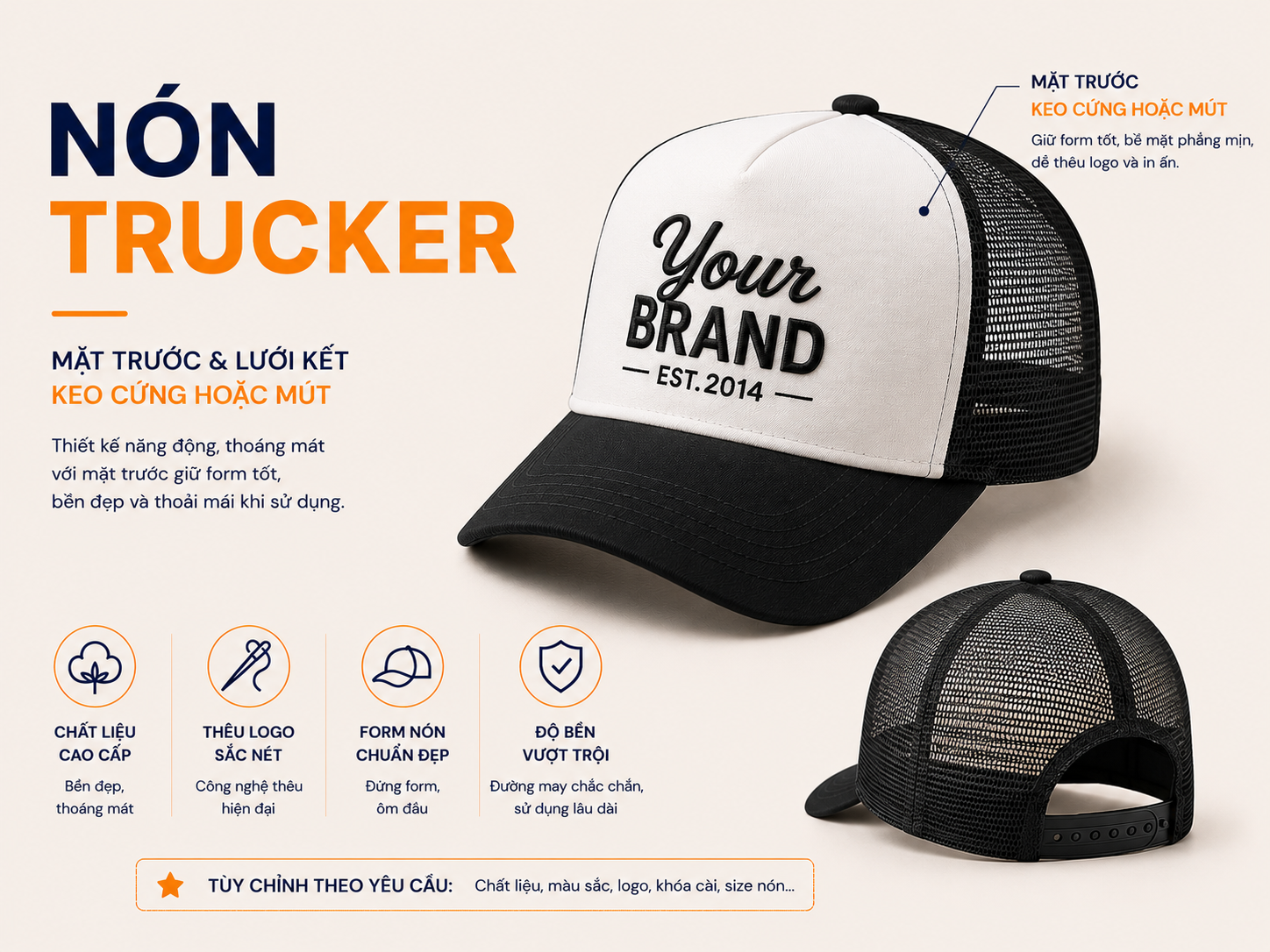 Nón Trucker