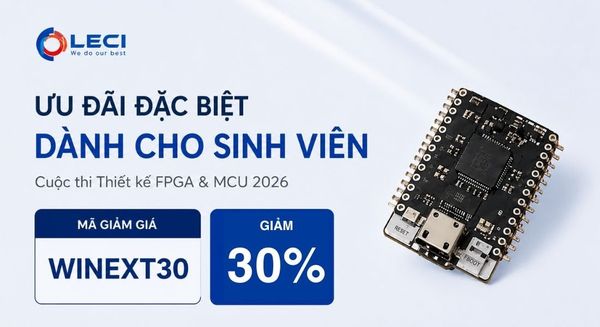 Ưu đãi cuộc thi thiết kế FPGA 2026 | Giảm giá 30% cho sinh viên tham gia cuộc thi