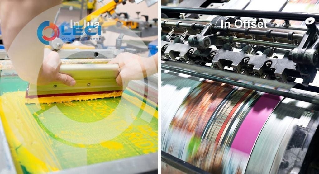 In lụa và in offset: So sánh chi tiết và cách lựa chọn phù hợp