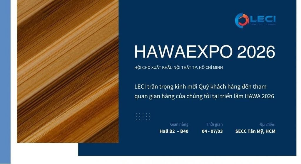 LECI tham gia HAWA 2026 - Trân trọng kính mời Quý khách tham quan gian hàng