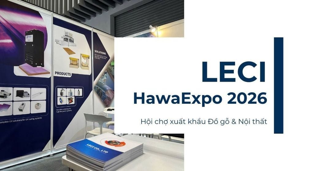 LECI tại HAWA Expo - Giải pháp công nghệ cho ngành chế biến gỗ