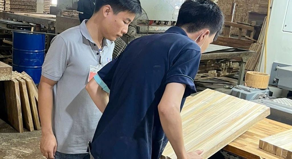 Nâng cấp và đại tu máy ghép ngang cao tần - Giảm thời gian ép, tăng năng suất ghép