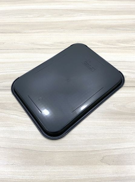 Khay phục vụ quán ăn màu đen