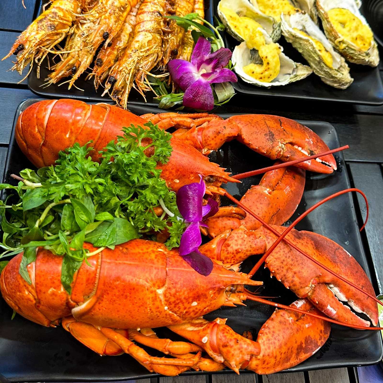 Tôm hùm canada hấp