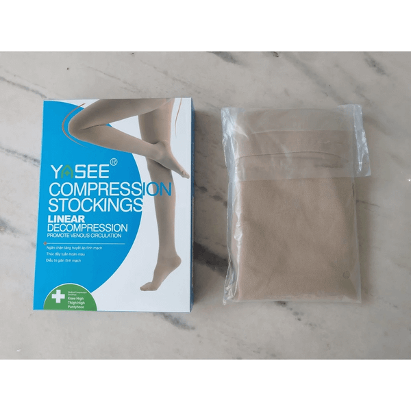 Tất Vớ Đùi Y Khoa Hỗ Trợ Ngăn Ngừa Suy Giãn Tĩnh Mạch Yasee