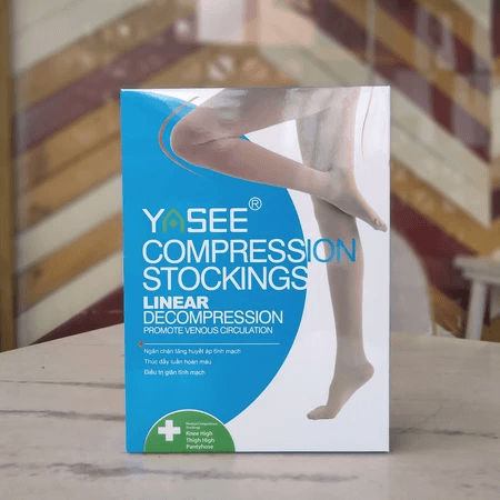 Tất Vớ Đùi Y Khoa Hỗ Trợ Ngăn Ngừa Suy Giãn Tĩnh Mạch Yasee