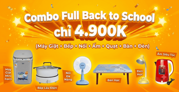 Combo Full Back To School - 4.900K