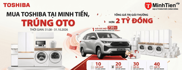 Mua Toshiba trúng Toyota tại Minh Tiến