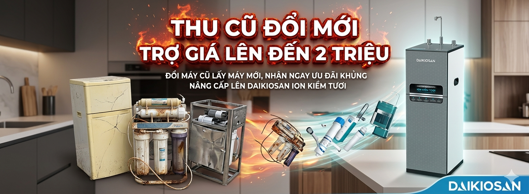 Đổi cũ lấy mới Máy Lọc Nước