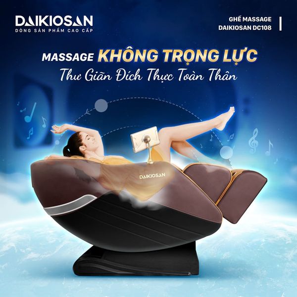Ghế massage Daikiosan DC108 giá kho Đà Nẵng