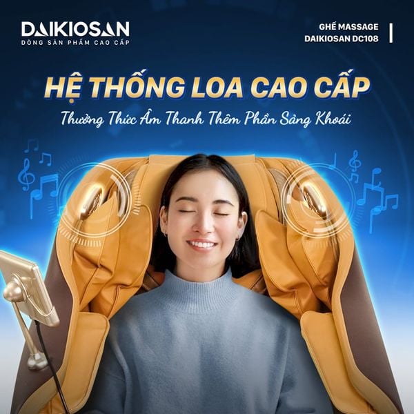 Ghế massage Daikiosan DC108 giá rẻ Đà Nẵng