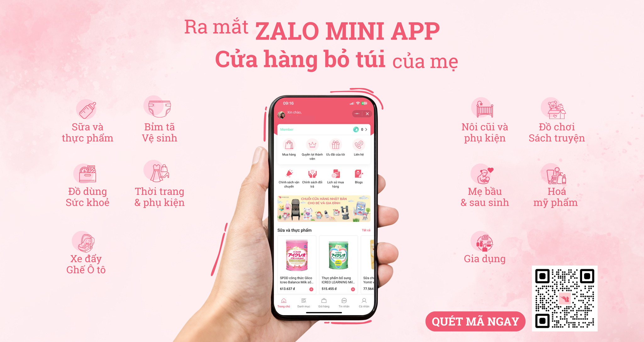 🌟 Soc&Brothers ra mắt Mini App trên Zalo – Giúp ba mẹ mua sắm cho bé dễ dàng hơn