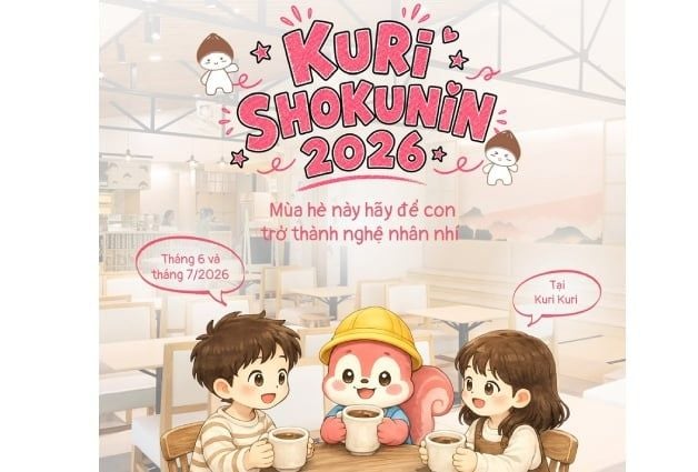 Trại hè Kuri Shokunin 2026 chính thức trở lại