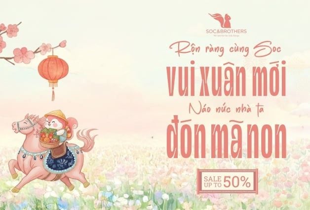 Rộn Ràng Cùng Soc Vui Xuân Mới – Náo Nức Nhà Ta Đón Mã Non