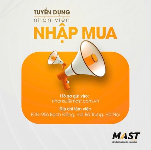 TUYỂN DỤNG NHÂN VIÊN NHẬP MUA