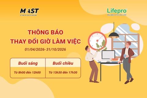 THÔNG BÁO THAY ĐỔI THỜI GIAN LÀM VIỆC