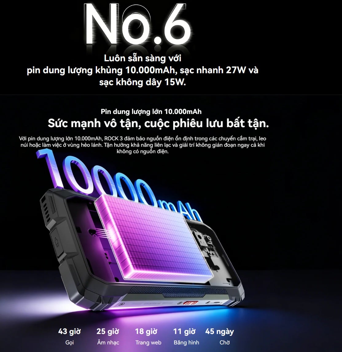 Blackview Rock 3 - SaiGonphone.Com