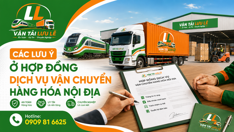 Các lưu ý ở hợp đồng dịch vụ vận chuyển hàng hóa nội địa