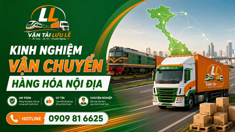 Kinh nghiệm vận chuyển hàng hóa nội địa
