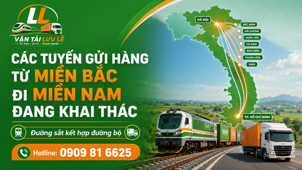 gửi hàng từ các tỉnh miền Bắc đi miền Nam