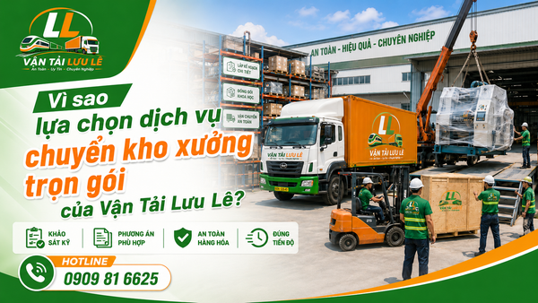 chuyển kho xưởng trọn gói