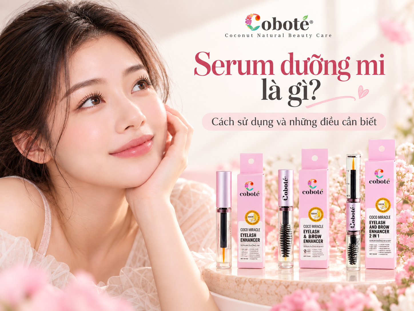 Serum dưỡng mi là gì? Công dụng và cách sử dụng đúng