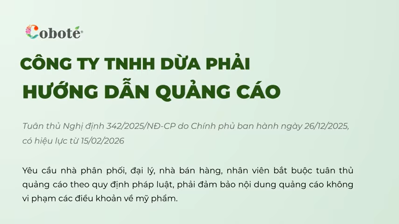 Hướng dẫn tuân thủ quy định trong quảng cáo mỹ phẩm