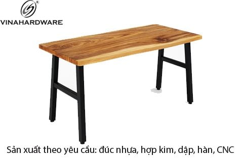Khám Phá Các Mẫu Chân Bàn Dành Cho Mặt Ván Gỗ Tự Nhiên & Gỗ Me Tây