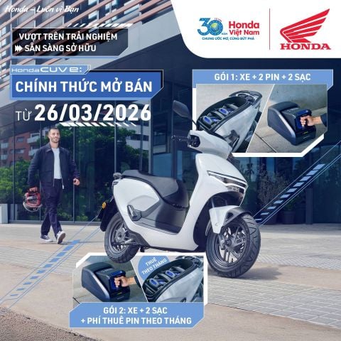 Honda CUV e: Chính Sách Mở Bán Dự Kiến Tháng 3/2026 – Xu Hướng Xe Điện Cao Cấp Mới