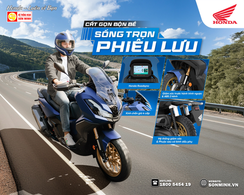 Honda ADV350 – Sống Trọn Phiêu Lưu, Làm Chủ Mọi Cung Đường | HEAD Sơn Minh