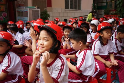 HEAD SƠN MINH #1 LAN TỎA VĂN HÓA LÁI XE AN TOÀN CÙNG HỌC SINH TIỂU HỌC VÕ VĂN HÁT