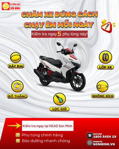 CHĂM XE ĐÚNG CÁCH – CHẠY ÊM MỖI NGÀY