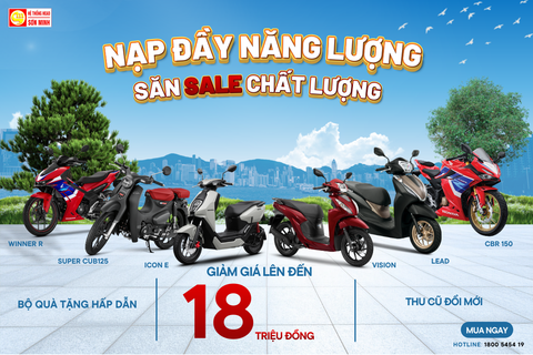 NẠP ĐẦY NĂNG LƯỢNG – SĂN SALE CHẤT LƯỢNG
